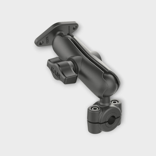 RAM® Torque™ Small Rail Base with Diamond Plate