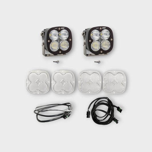 Baja Designs - Bronco A Piller Light Kit XL80 D/C w/Upfitter