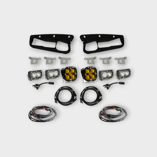 Baja Designs - Bronco Amber SAE Fog Pocket Kit