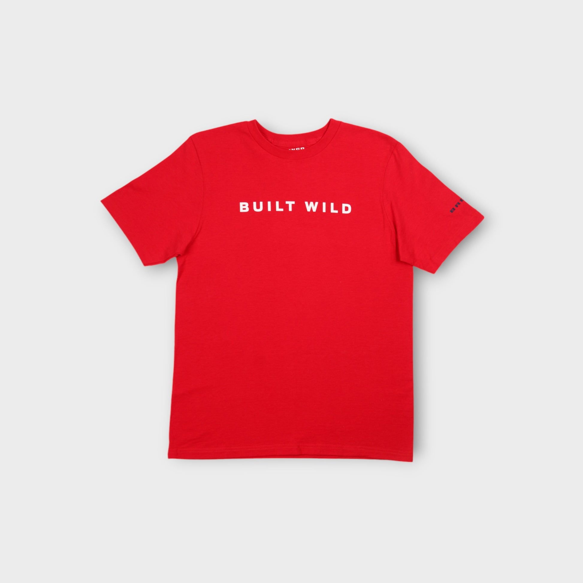 Built Wild Tee Red Front
