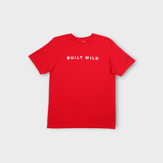 Built Wild Tee Red Front