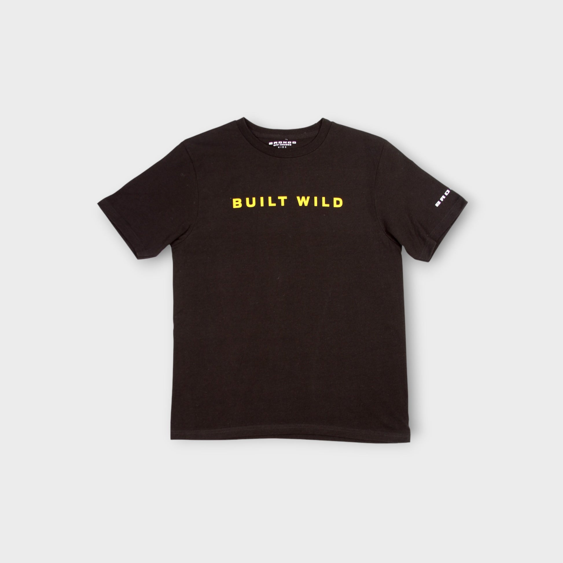 Built Wild Tee Black Front