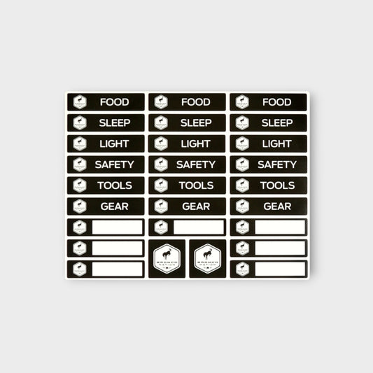 Gear Case Labels