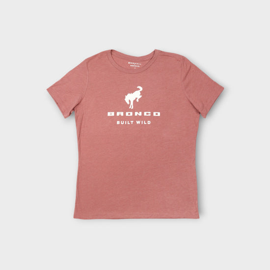 Built Wild Tee- Red/Orange