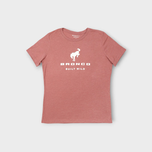 Built Wild Tee- Red/Orange