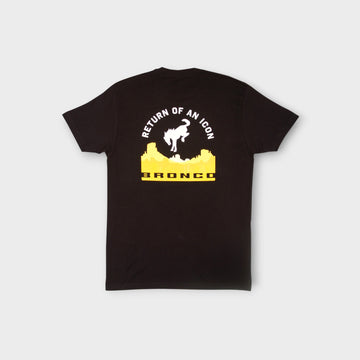 Return of an Icon Tee- Black Back