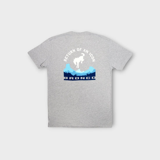 Return of an Icon Tee- Grey back