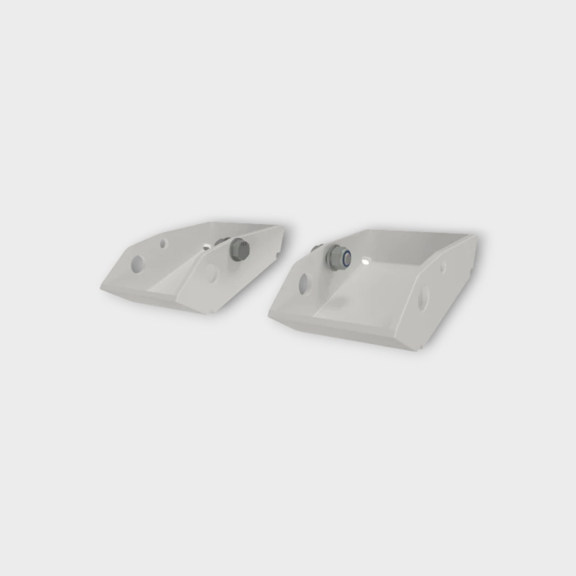 BroncBuster Shock Skid White