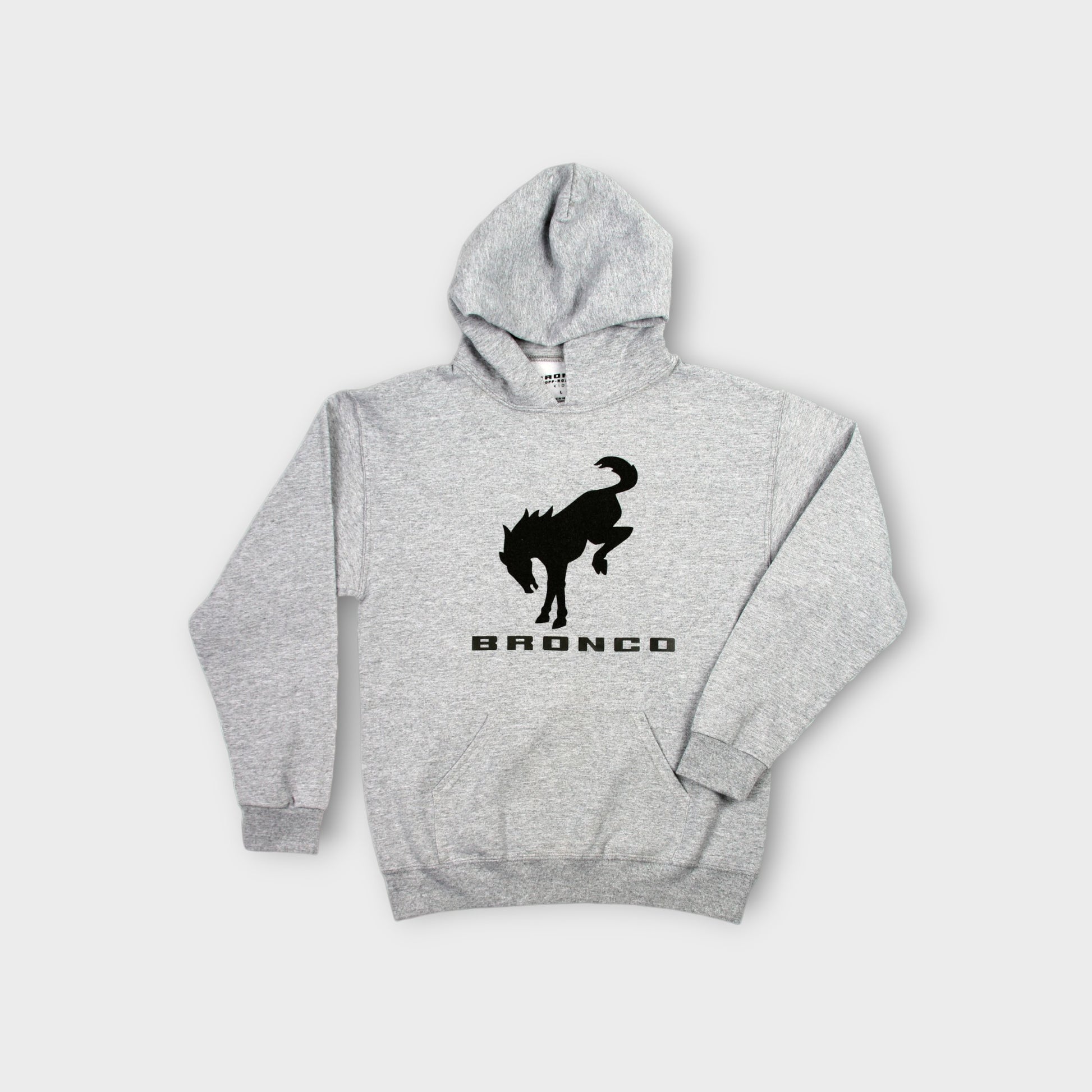 Built Wild Hoodie Grey Front