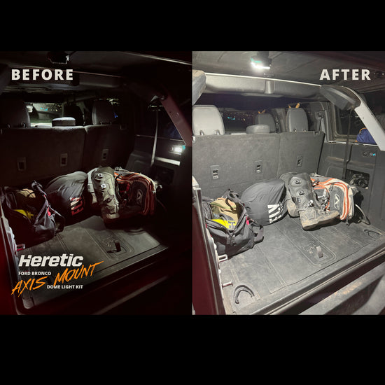 Bronco Cargo Area Kit w/Axis Mount 6