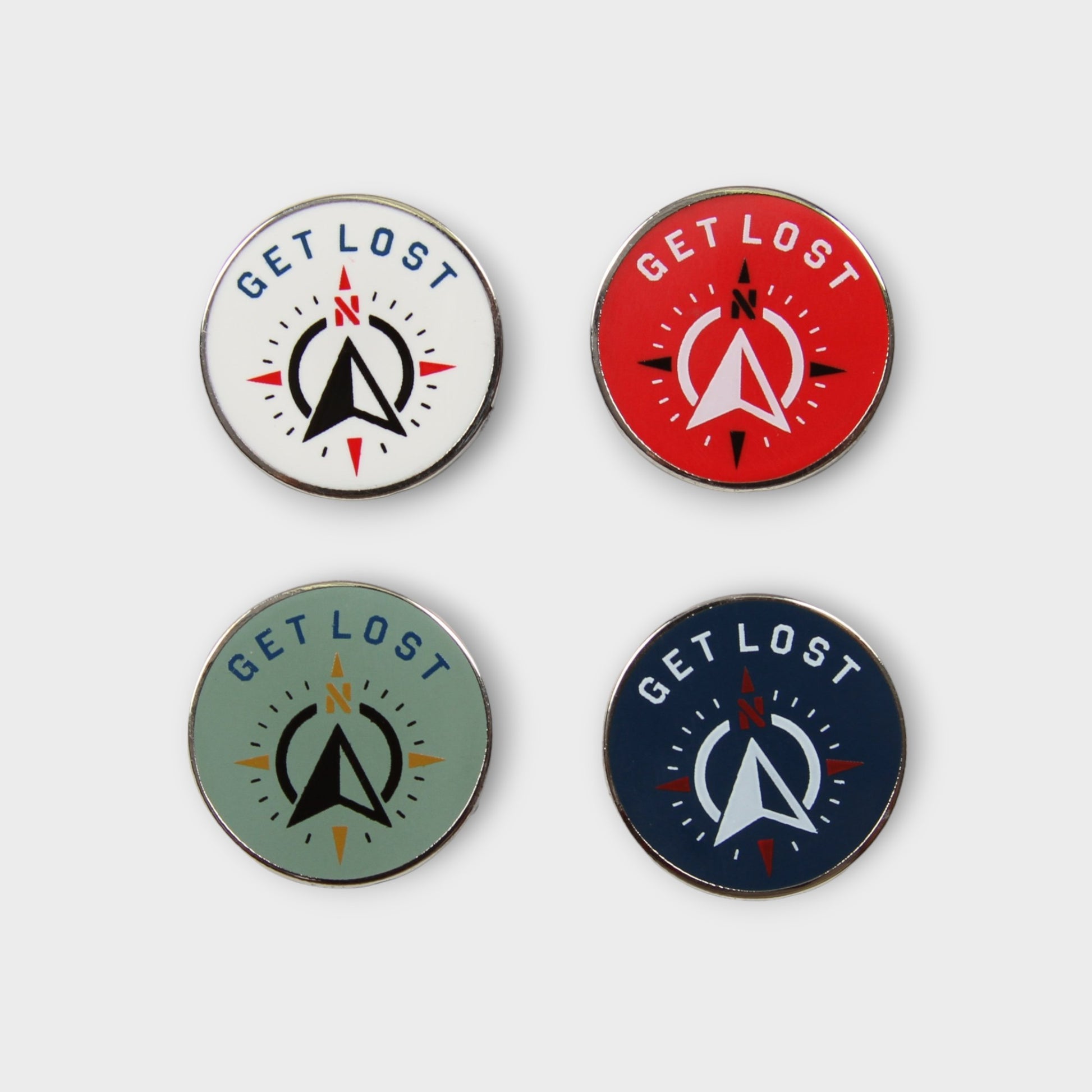 Lapel Pin - Get Lost