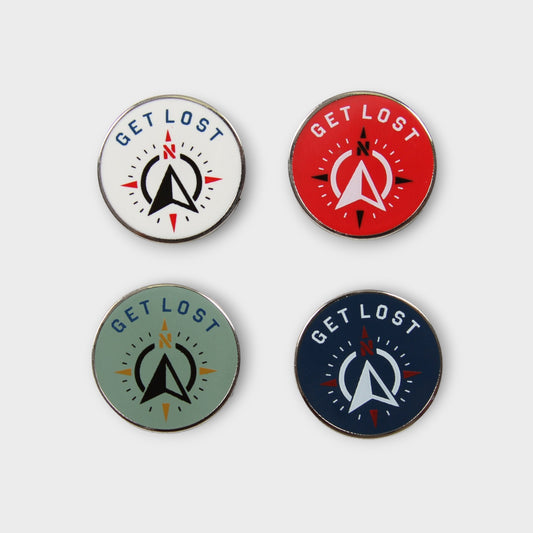 Lapel Pin - Get Lost
