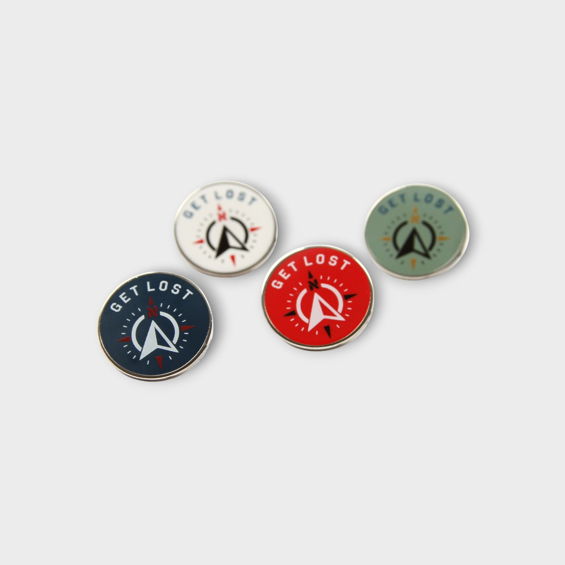 Lapel Pin - Get Lost 2