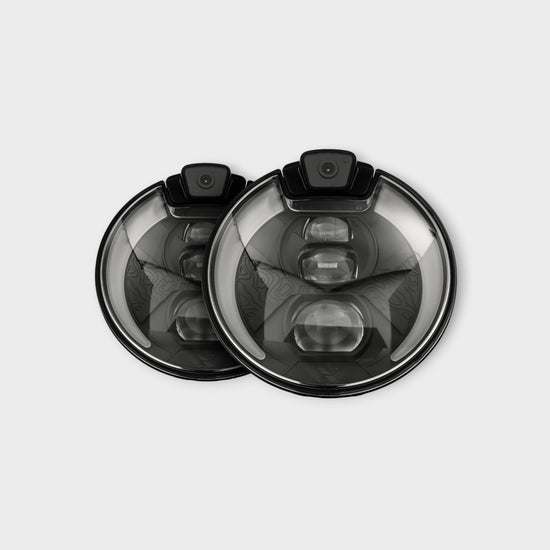 7" Headlight with Cameras