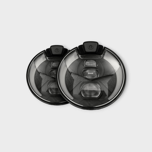 7" Headlight with Cameras