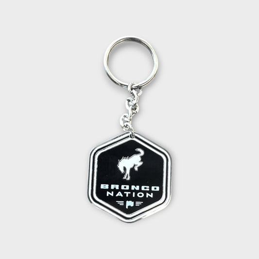 Bronco Nation - Hex Keychain