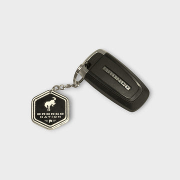 Bronco Nation - Hex Keychain
