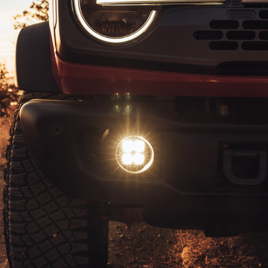 LED Capable Bumper Fog Light Kit 4