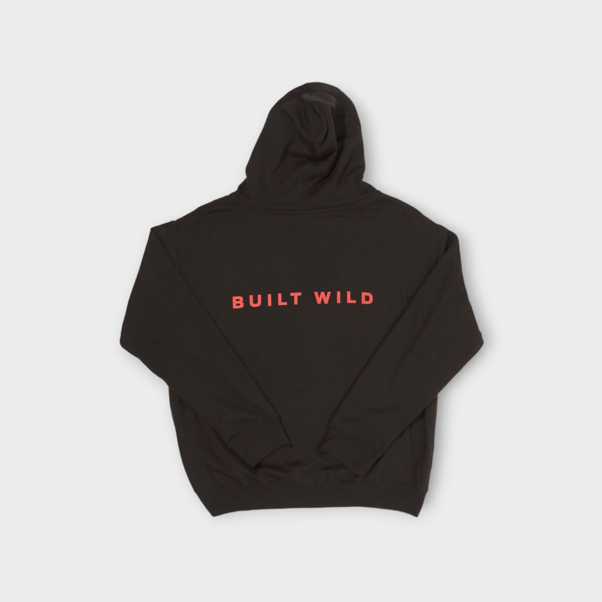 Built Wild Hoodie Black Back