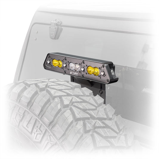 Turn Offroad - 2021+ Ford Bronco Billet Chase Light / 3rd Brake Light