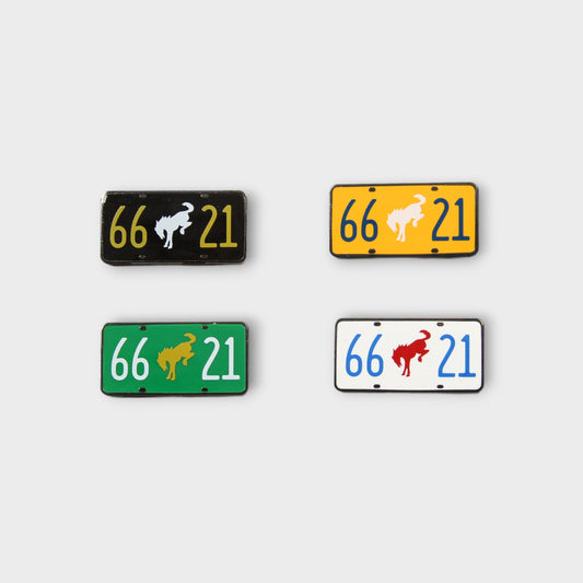 Lapel Pin - License Plate