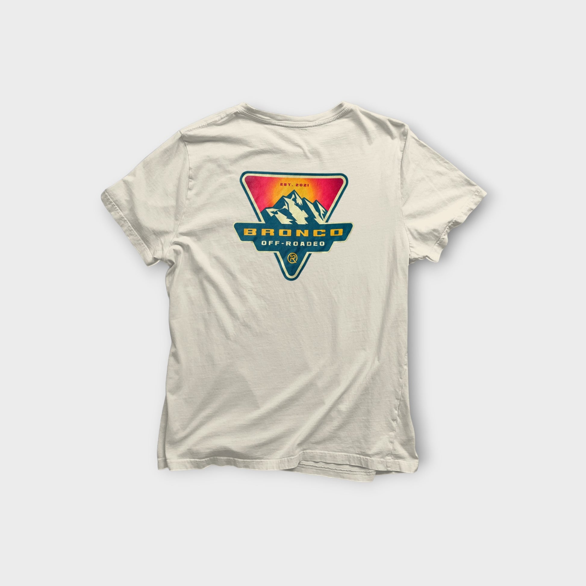Main Badge Tee White Back