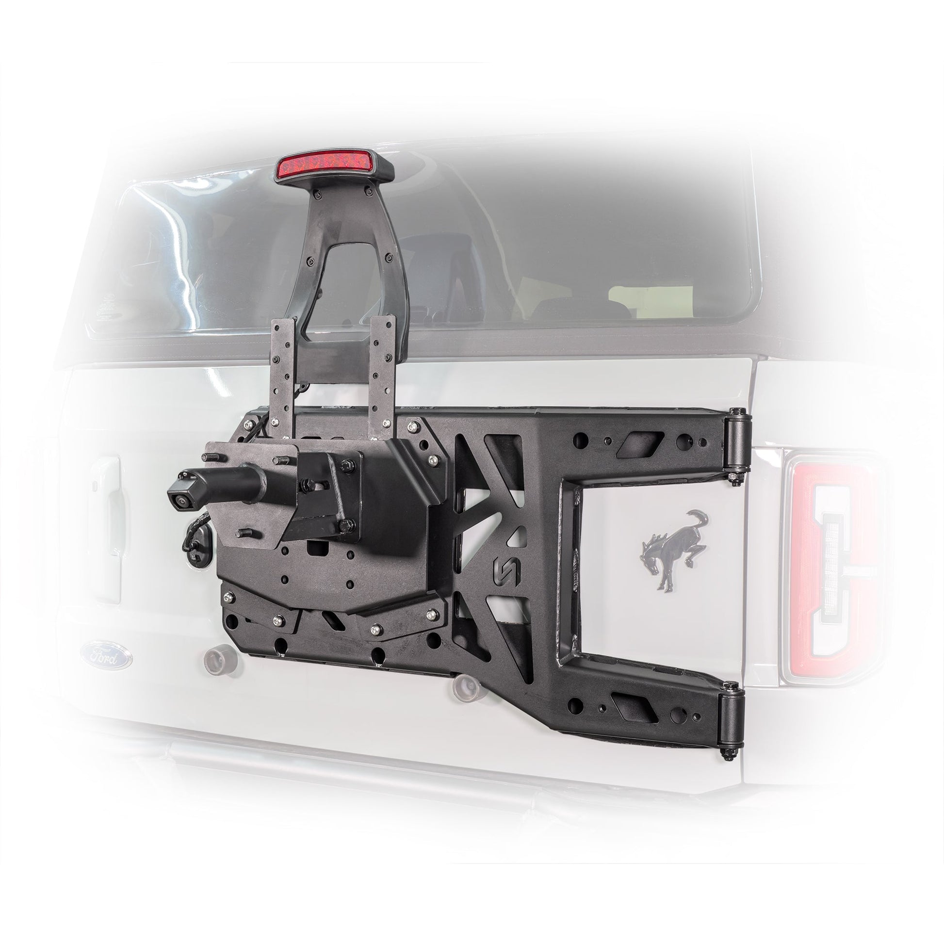 2021+ Ford Bronco Adjustable Tire Carrier & Camera Mount - Turn Offroad