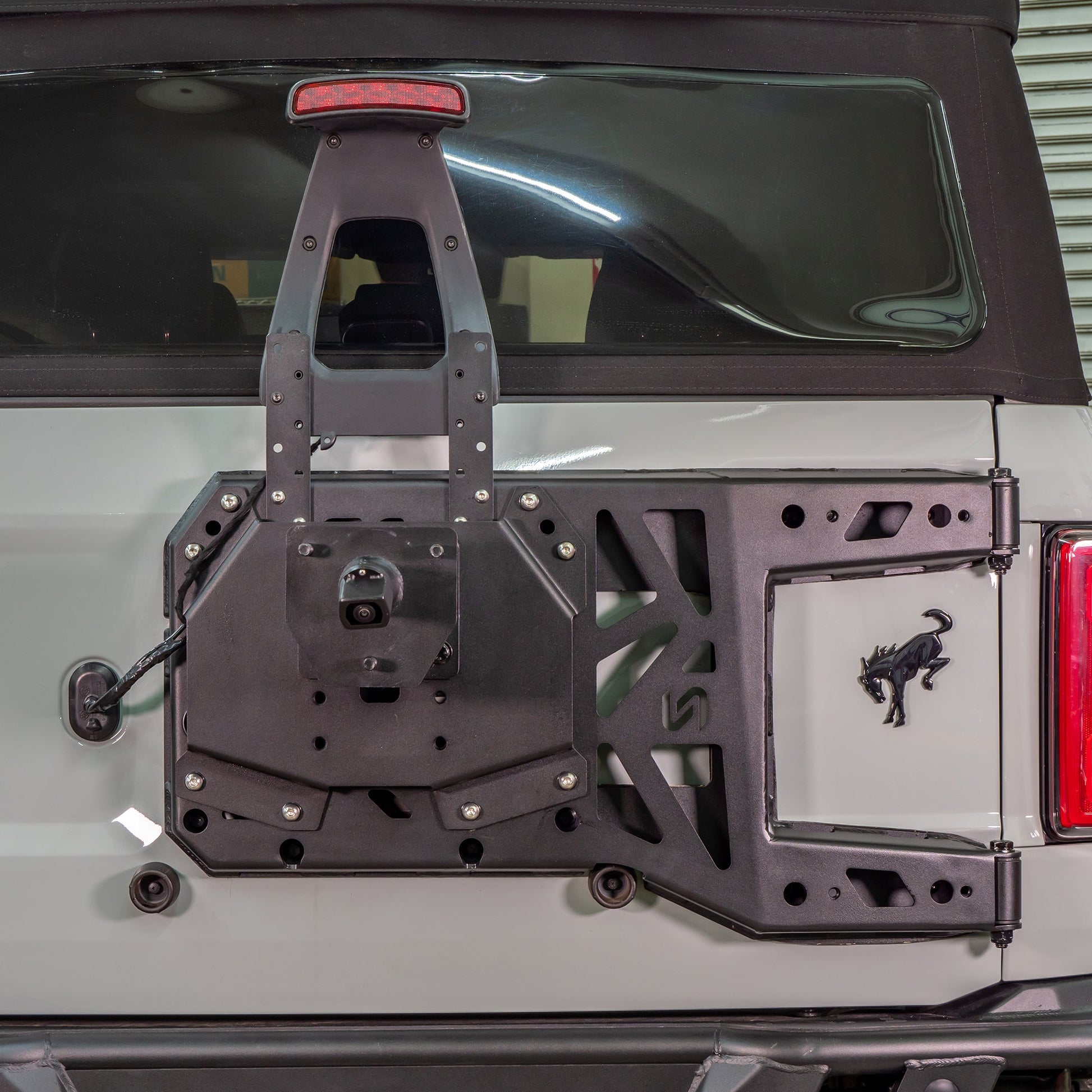 2021+ Ford Bronco Adjustable Tire Carrier & Camera Mount - Turn Offroad