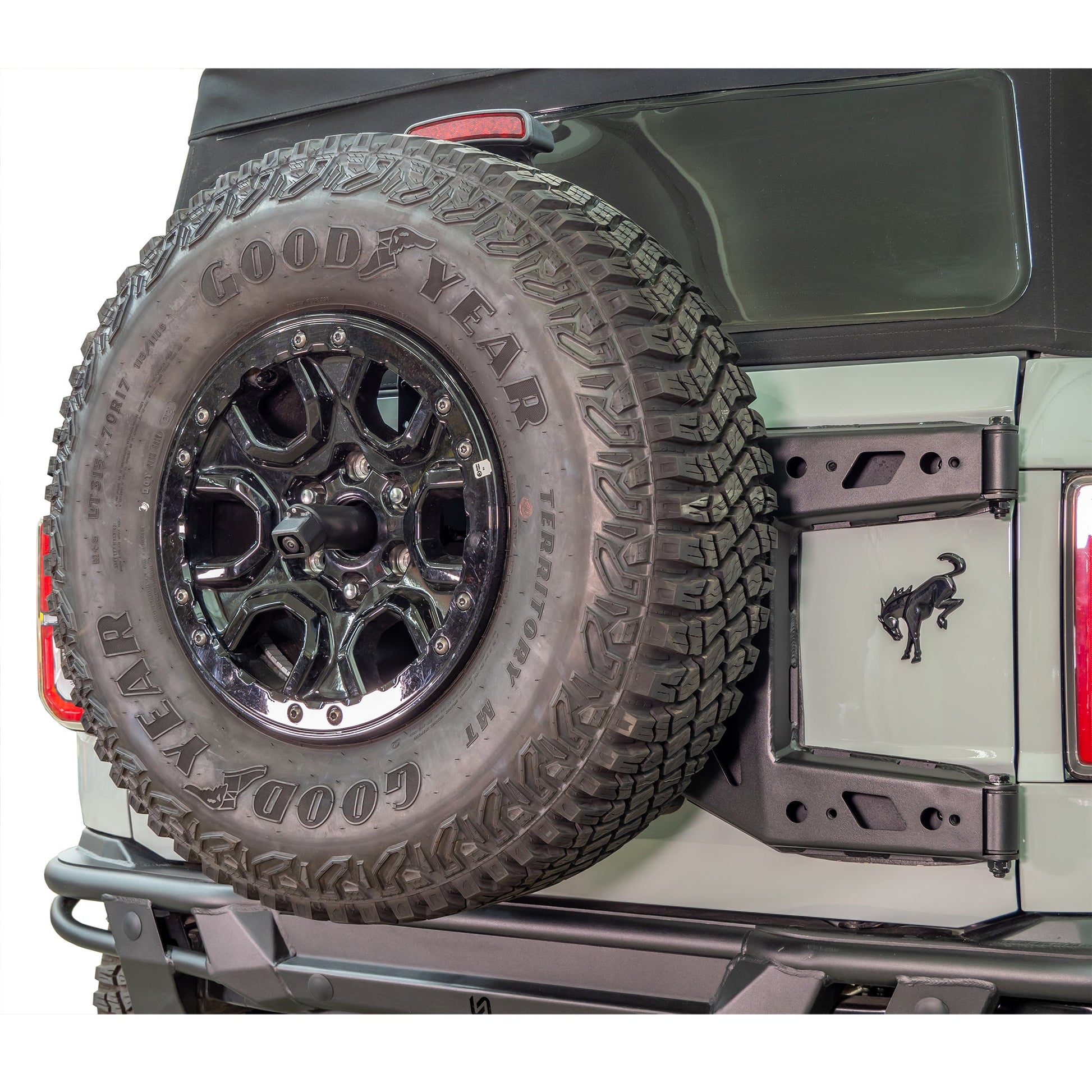 2021+ Ford Bronco Adjustable Tire Carrier & Camera Mount - Turn Offroad