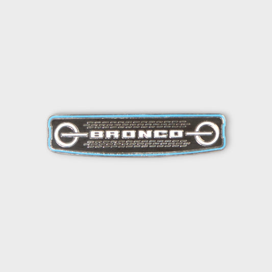 Lapel Pin - Grille Blue