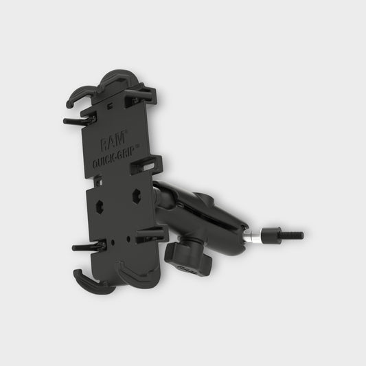 RAM® Quick-Grip™ XL Phone Mount with Grab Handle M6 Bolt Base
