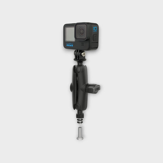 RAM® Tough-Ball™ for Bronco Hood Tie Down with Action Camera Adapter