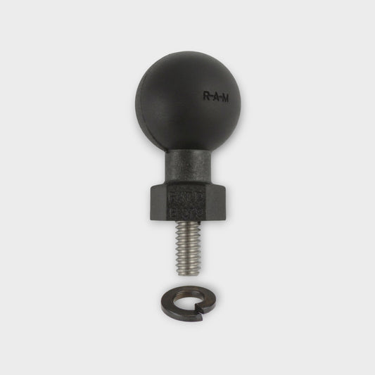 RAM® Tough-Ball™ with 1/4"-20 x .50" Threaded Stud and Lock Washer