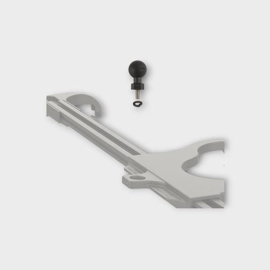 RAM® Tough-Ball™ with 1/4"-20 x .50" Threaded Stud and Lock Washer