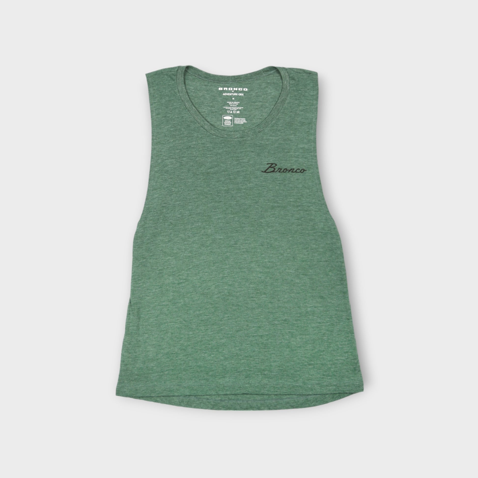 Rare Breed Sleeveless Tee- Green front