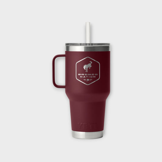 Bronco Nation - YETI 35oz Rambler w/ Straw