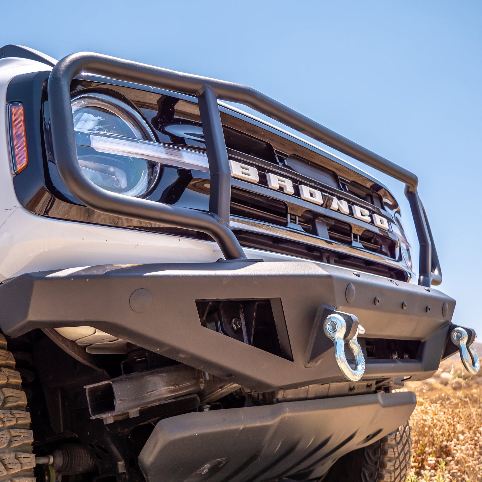 2021+ Ford Bronco Grill Guard - Turn Offroad