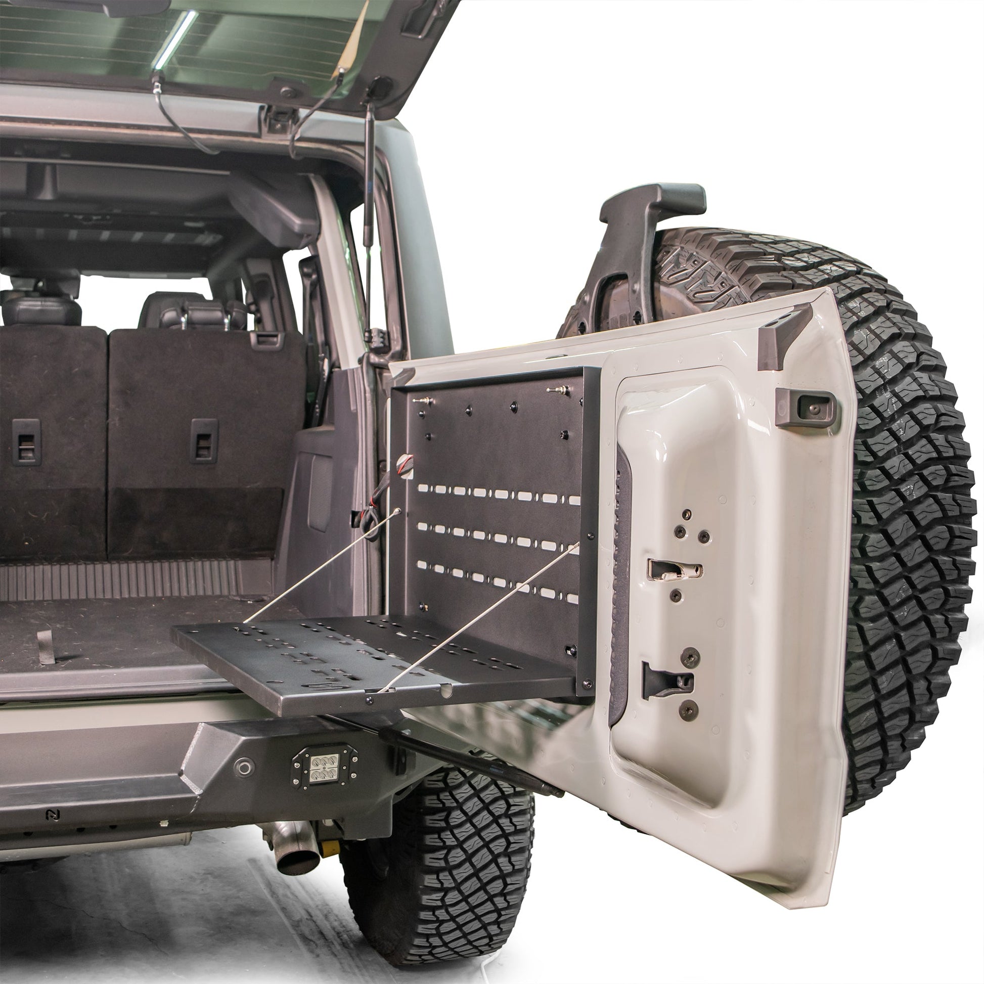 2021+ Ford Bronco Fold-Out Trail Table - Turn Offroad