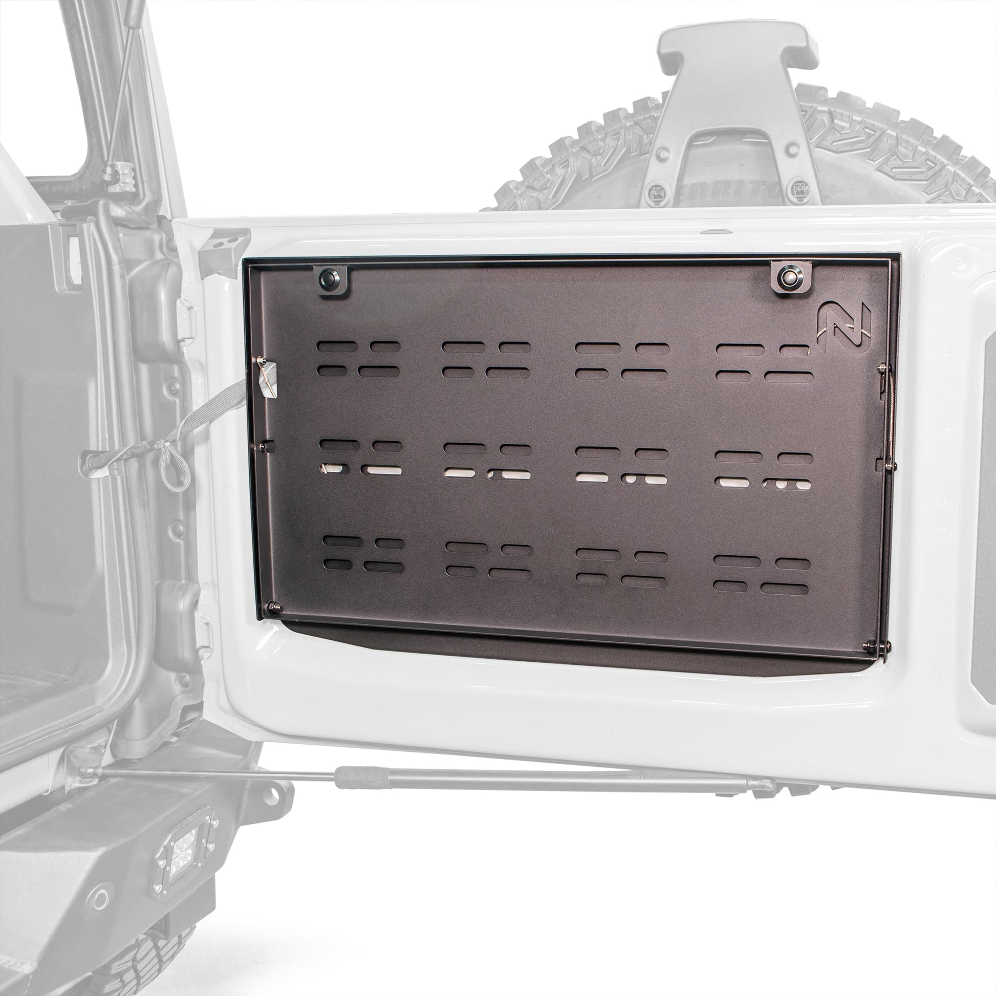 2021+ Ford Bronco Fold-Out Trail Table - Turn Offroad