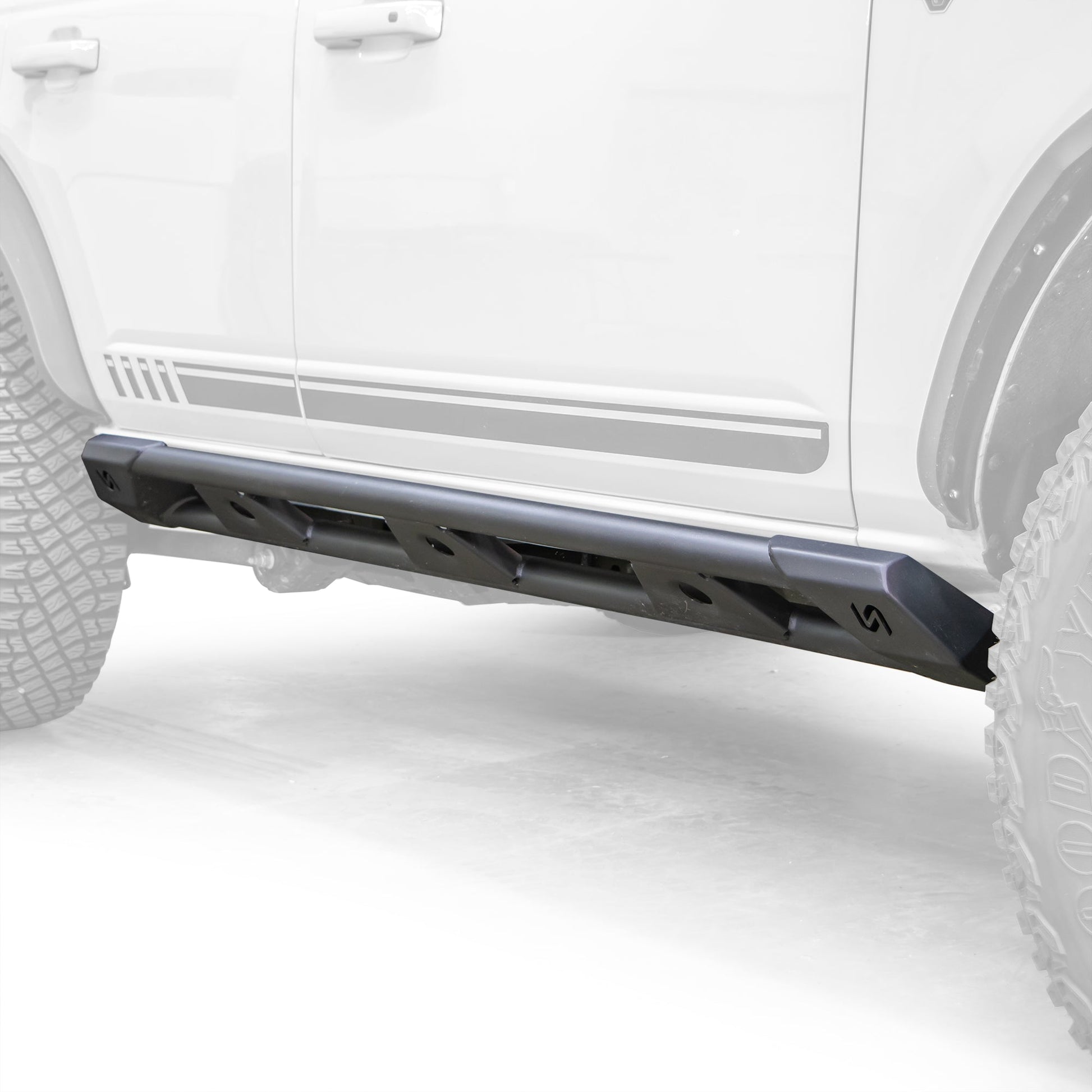 2021+ Ford Bronco Rock Sliders 4-Door - Turn Offroad