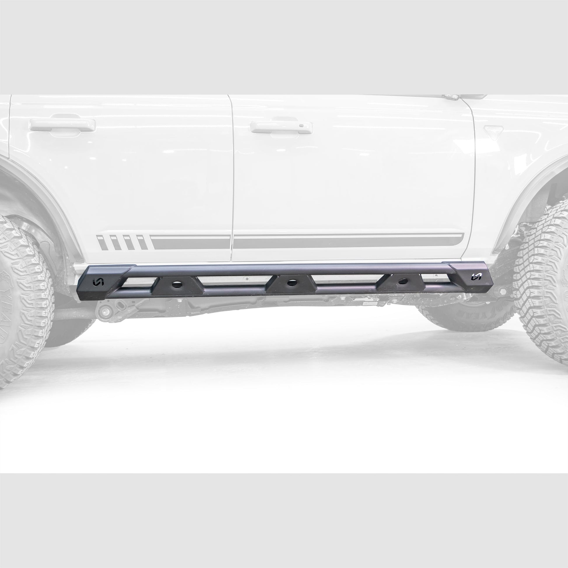 2021+ Ford Bronco Rock Sliders 4-Door - Turn Offroad