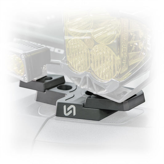 2021+ Ford Bronco Billet Mirror Light Mount - Turn Offroad