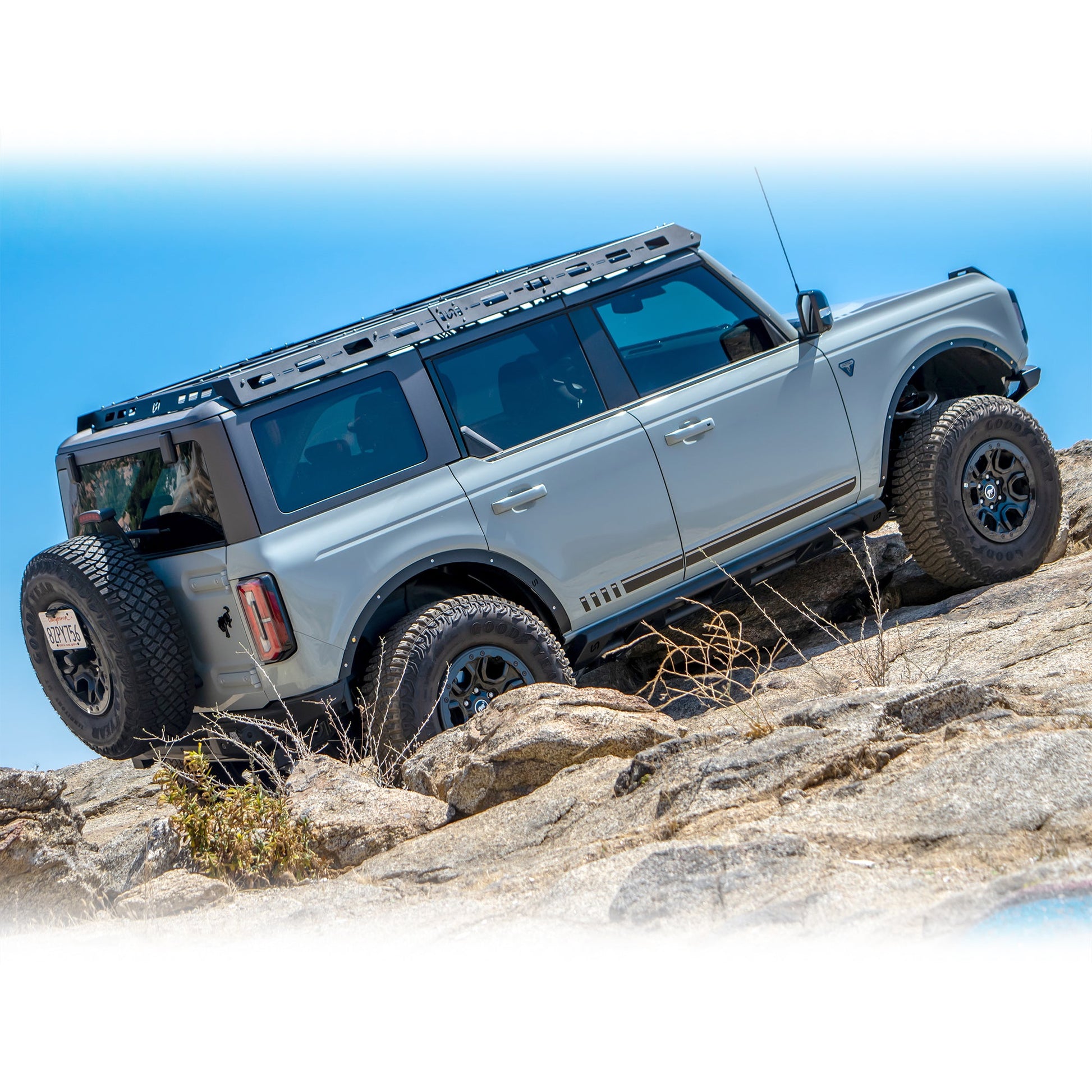 2021+ Ford Bronco Fender Delete Kit w/ Marker Lights - Turn Offroad