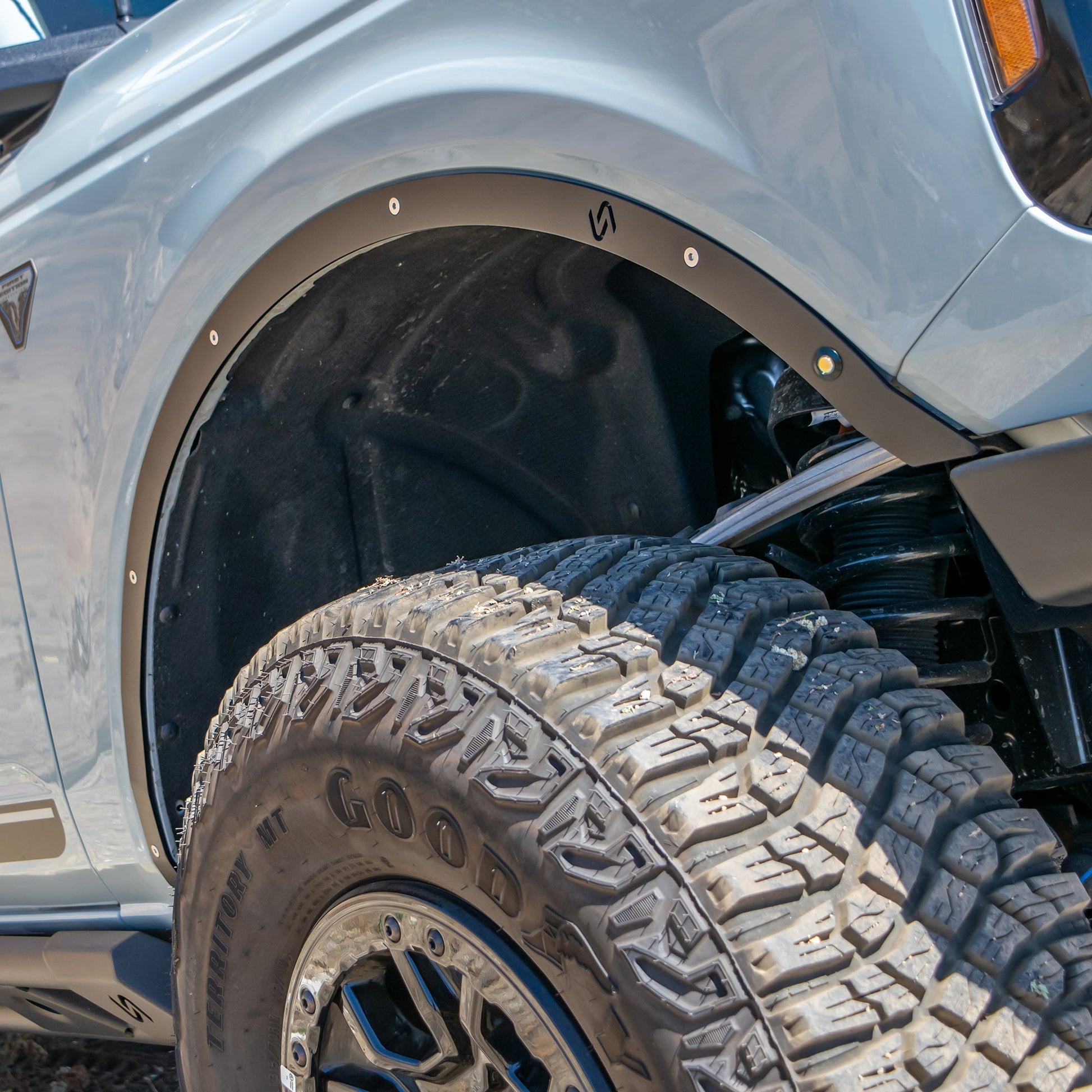 2021+ Ford Bronco Fender Delete Kit w/ Marker Lights - Turn Offroad