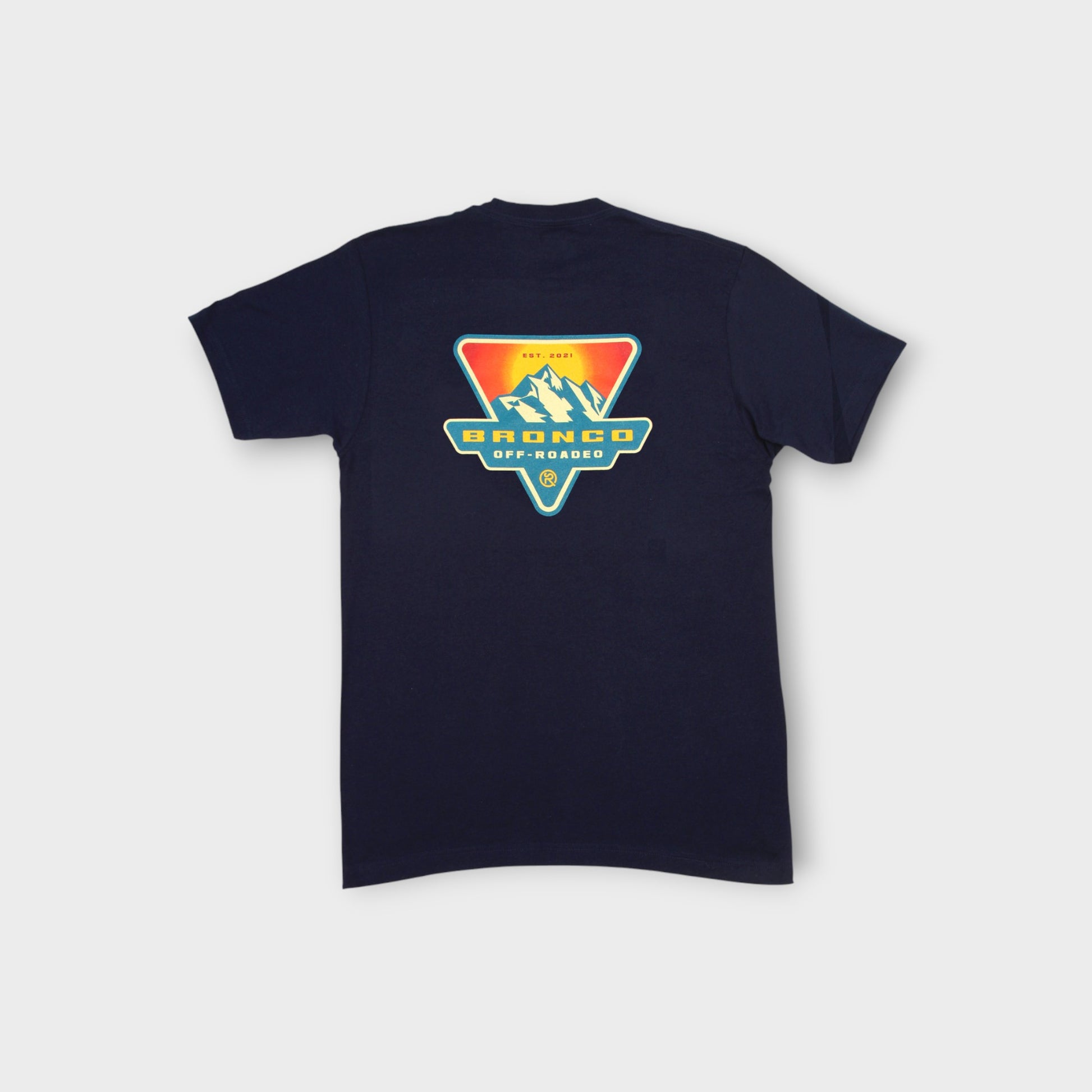 Main Badge Tee Dark Blue Back
