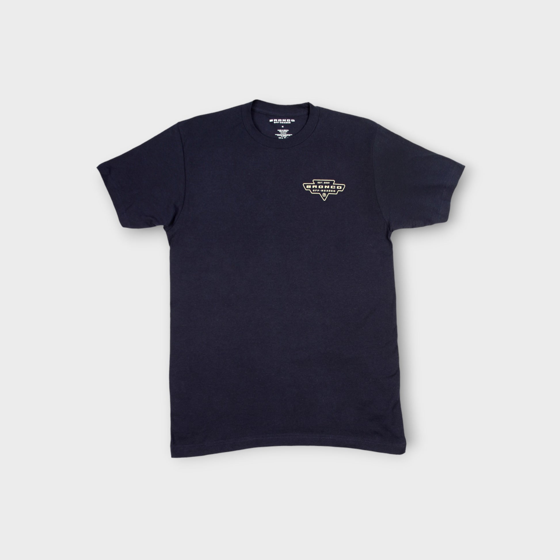 Main Badge Tee Dark Blue Front