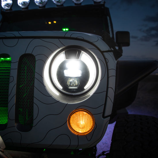 7" Headlight with Cameras 4