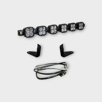 Baja Designs - 6 XL Linkable Light Bar Kit Steel Bumper Mount w/Upfitter