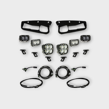 Baja Designs - Ford Bronco S2 SAE FPK Sportsmen for OEM Steel Bumper w/Upfitter Wiring Harness