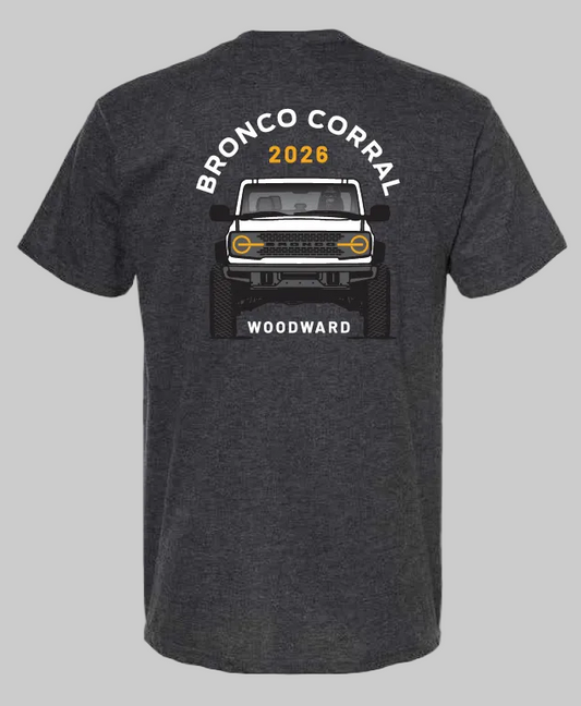 Bronco Corral - 2026 Woodward SS Tee
